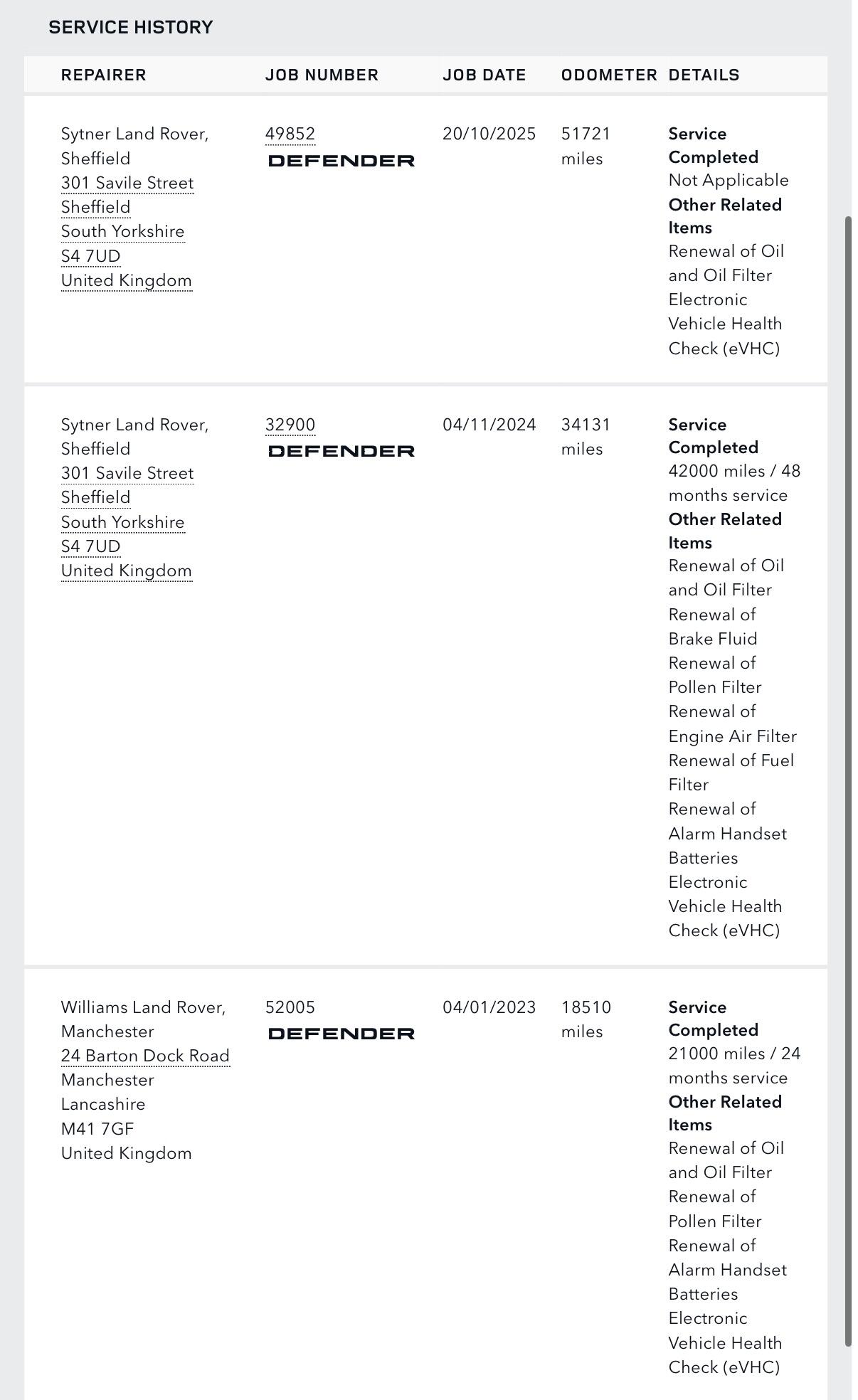 Used Land Rover Defender 2021 for sale - 77040715: Photo 27
