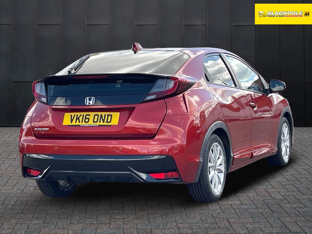 2016 Honda Civic Honda Civic I-DTEC SR 1.6 5drs Hatchback Diesel Manual - Picture 2 of 24