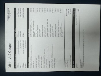 Used Aston Martin DB11 2018 for sale - 77250389: Photo