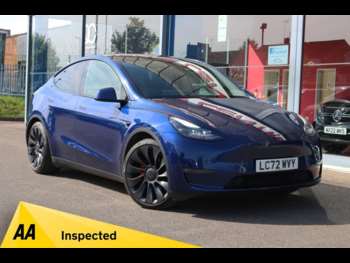 2022 (72) - (Dual Motor) Performance SUV 5dr Electric Auto 4WDE (426 bhp)