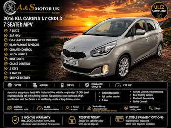 Used Kia Carens 2016 for sale - 78882322: Photo