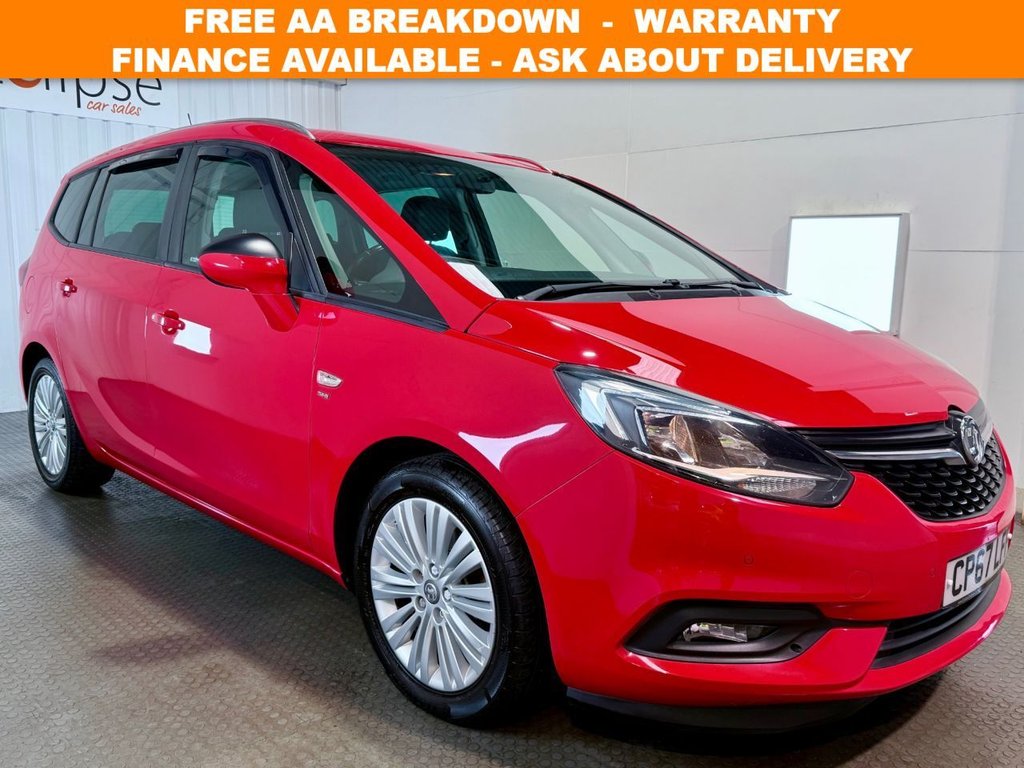 Used Vauxhall Zafira 2018 for sale - 76686053: Photo 1
