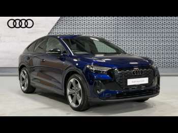 Audi, Q4 2024 Audi E-tron Sportback 150kW 40 82kWh Black Edition 5dr Auto