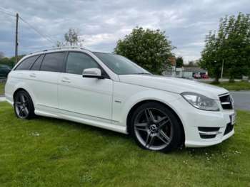 2012 (12) - 2.1 C220 CDI AUTO BLUEEFFICIENCY SPORT ESTATE WHITE FSH SATNAV 5-Door