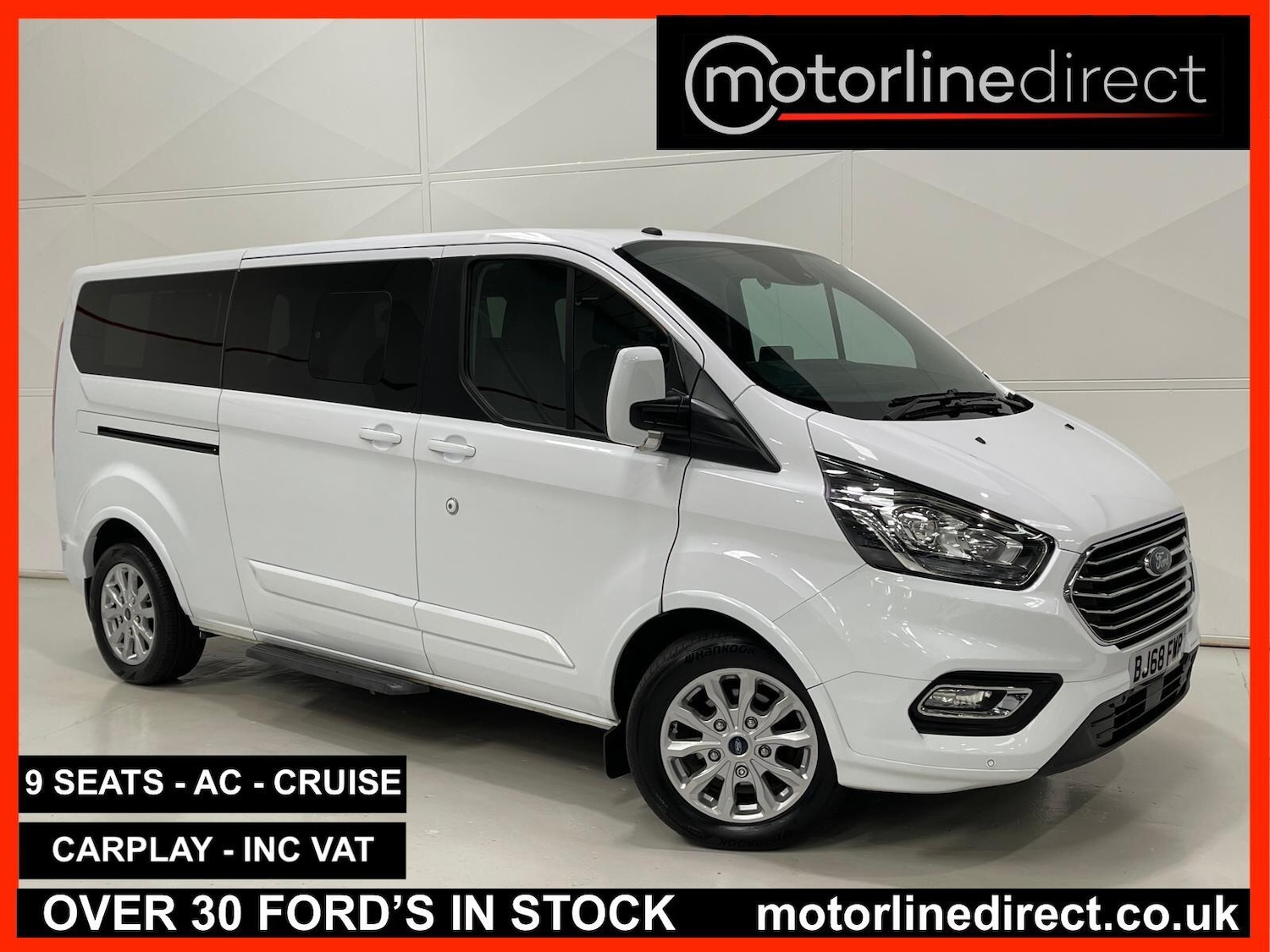 Used Ford Tourneo Custom 2018 for sale - 76398626: Photo 1
