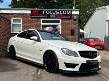2014 (14) - 6.3 C63 V8 AMG EDITION 125 Coupe 2dr Petrol SpdS MCT. MERCEDES SERVICE HSI