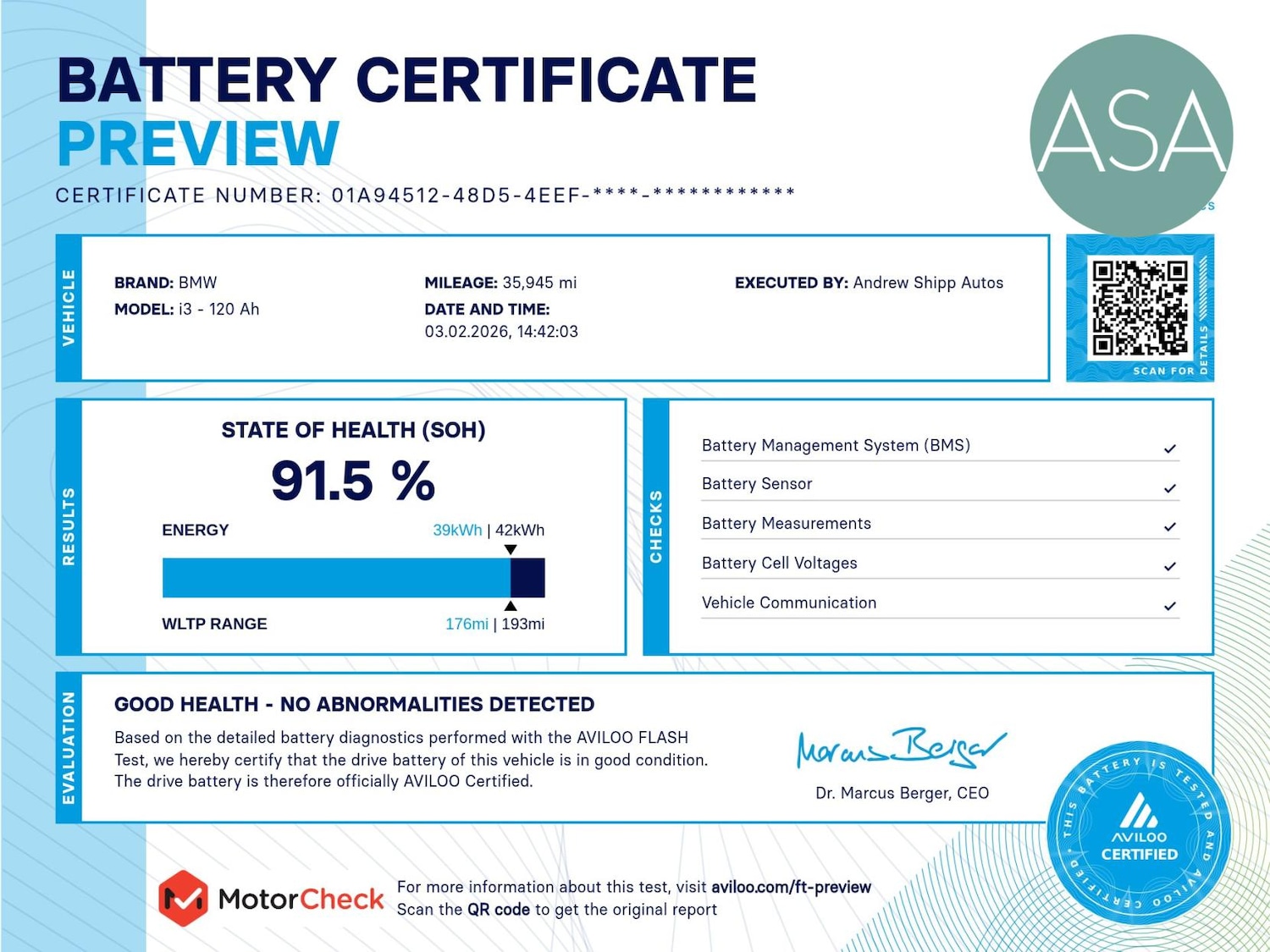 Used BMW i3 2022 for sale - 77409597: Photo 34