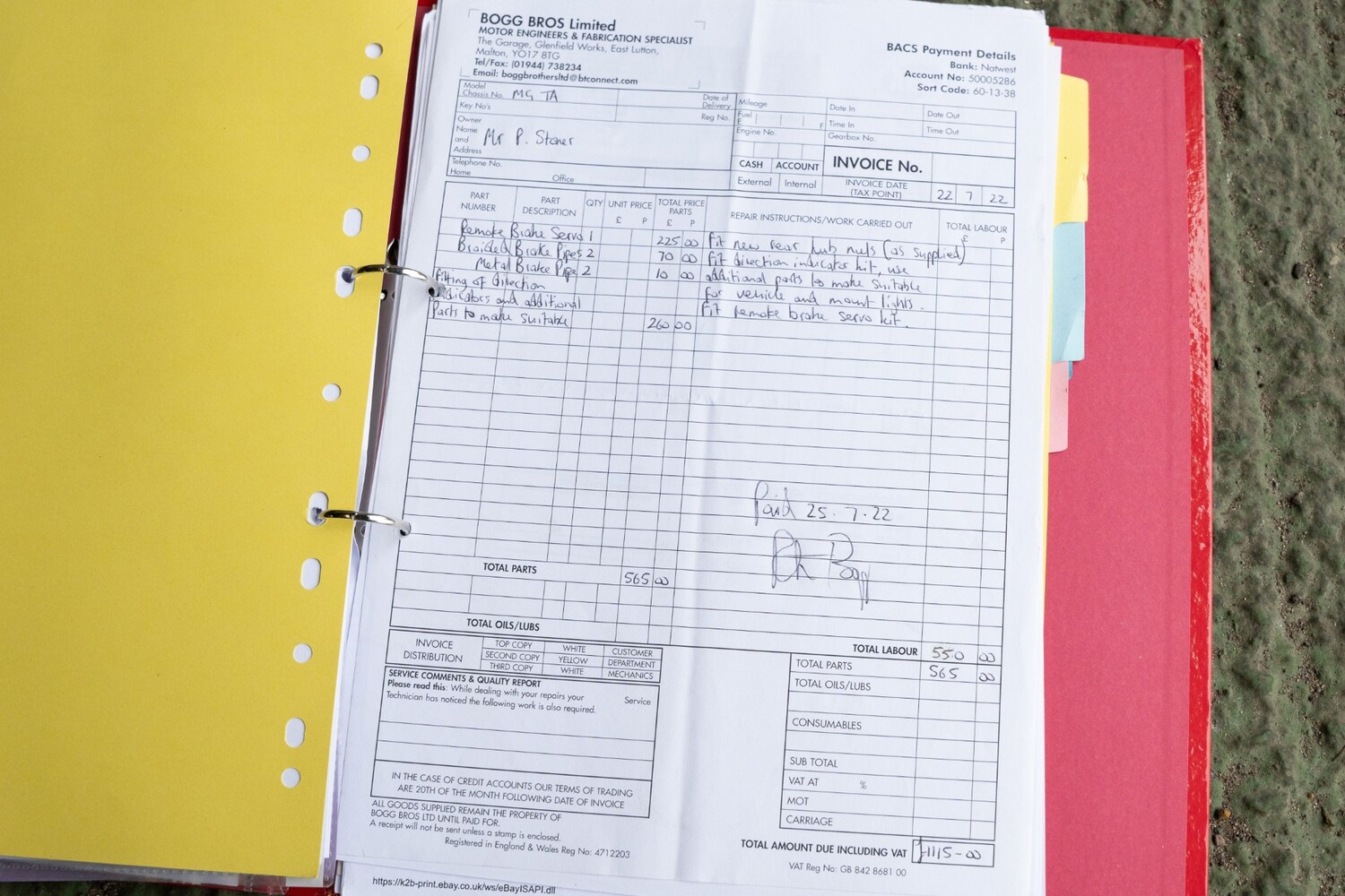 Used MG TA 1936 for sale - 78177440: Photo 20