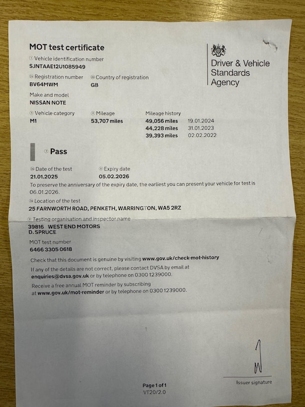 Used Nissan Note 2015 for sale - 76283222: Photo 27