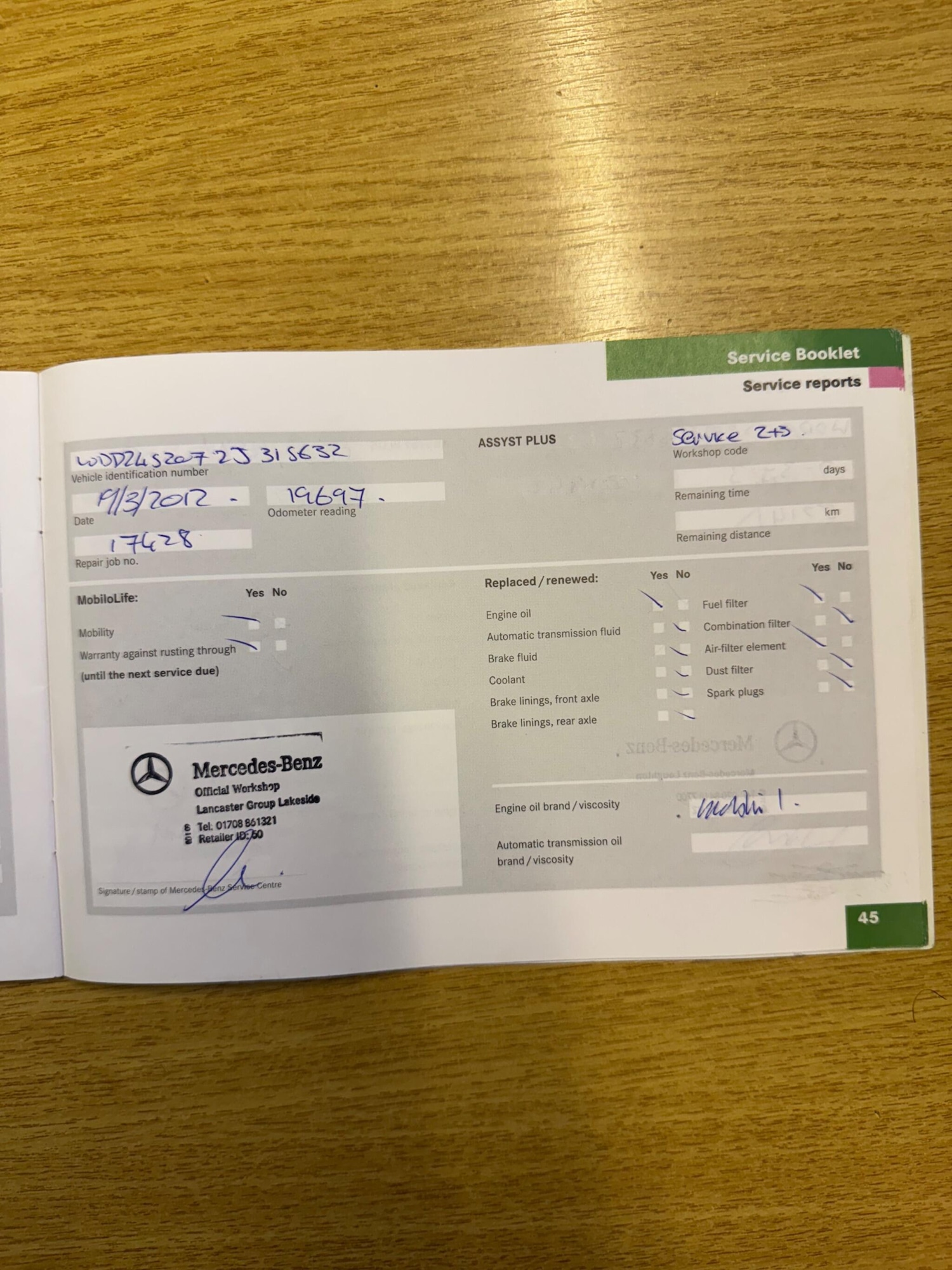 Used Mercedes-Benz B Class 2008 for sale - 76592104: Photo 26