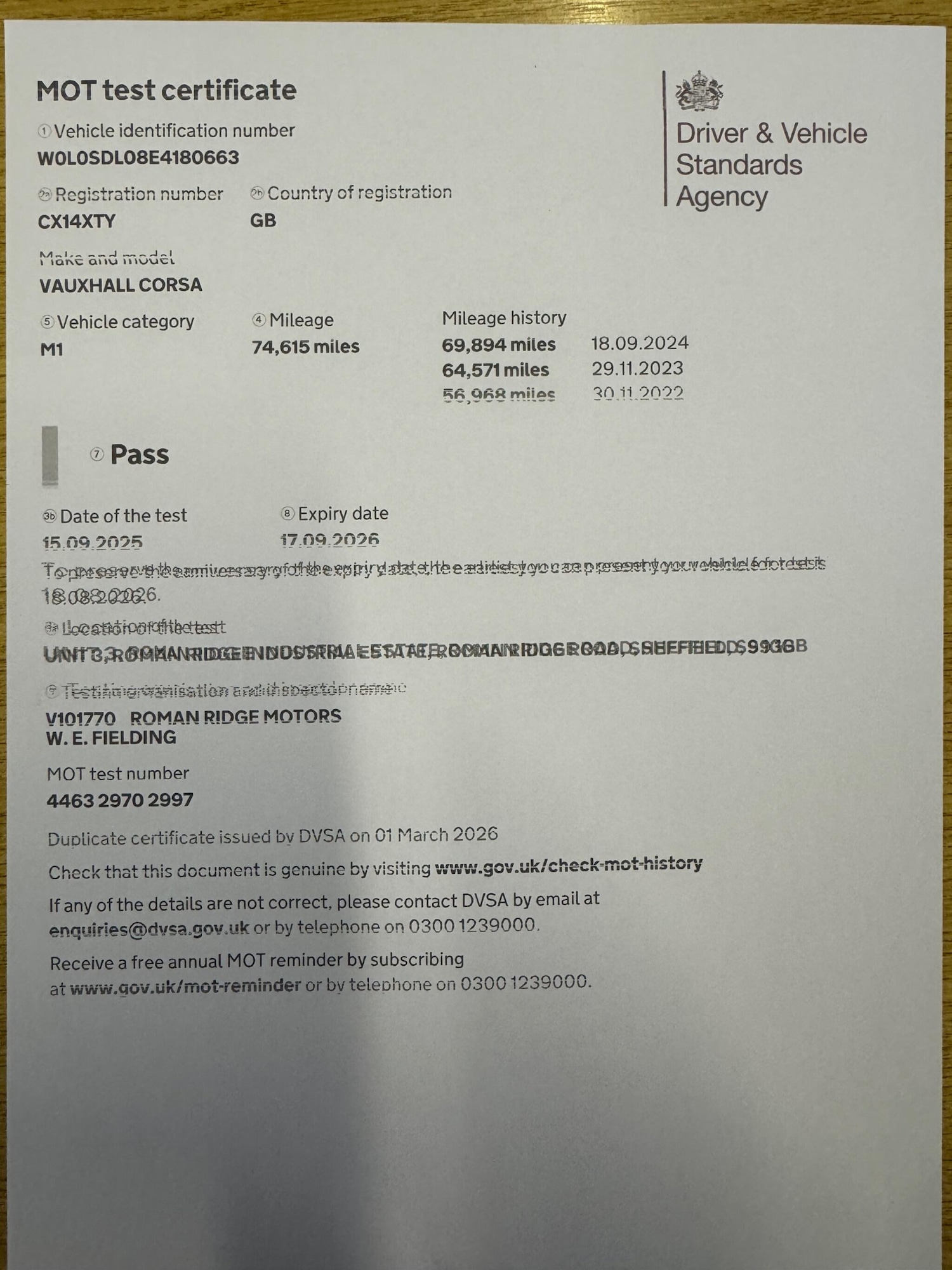 Used Vauxhall Corsa 2014 for sale - 77710586: Photo 30