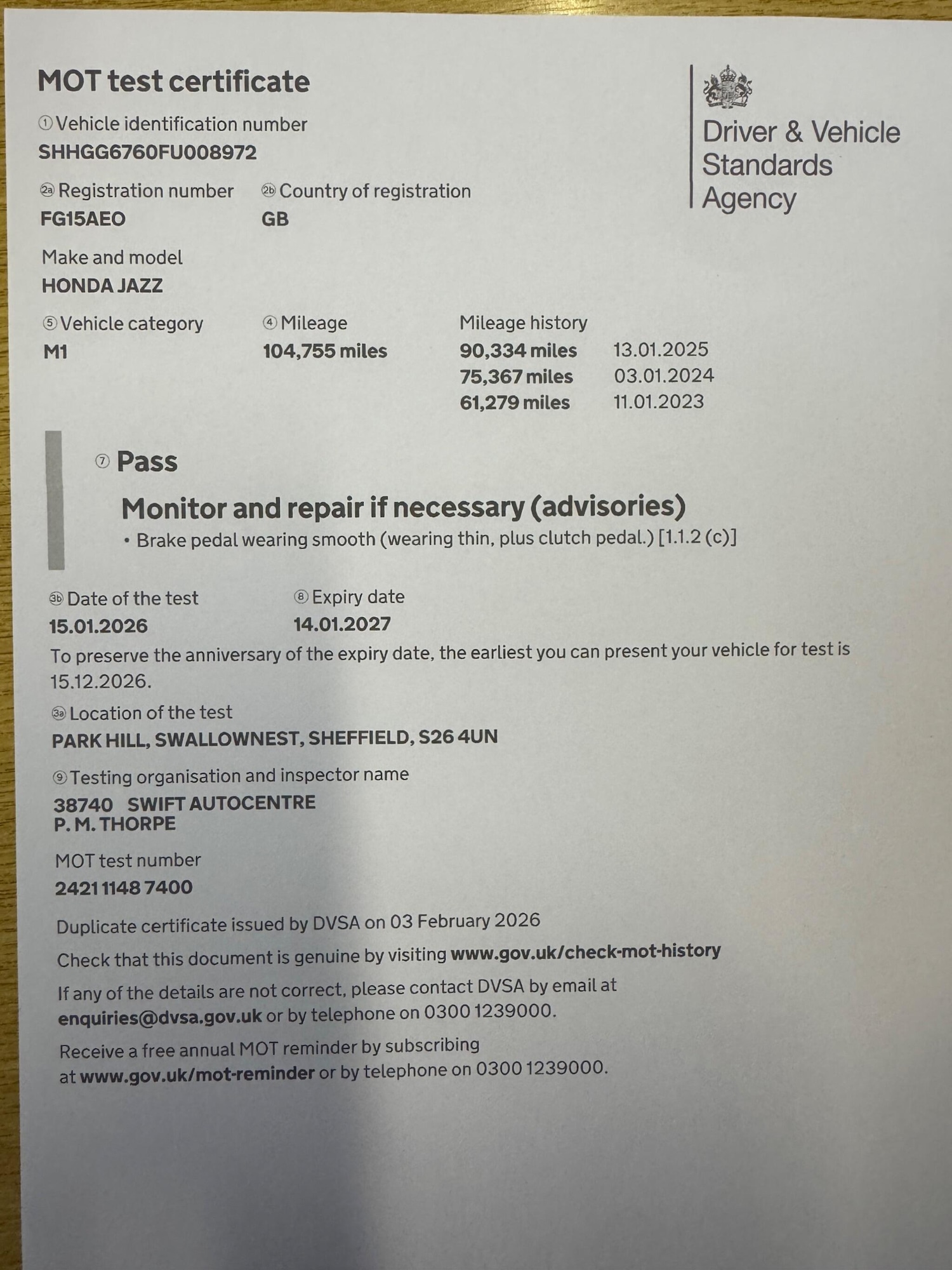 Used Honda Jazz for sale - 77425401: Photo 28