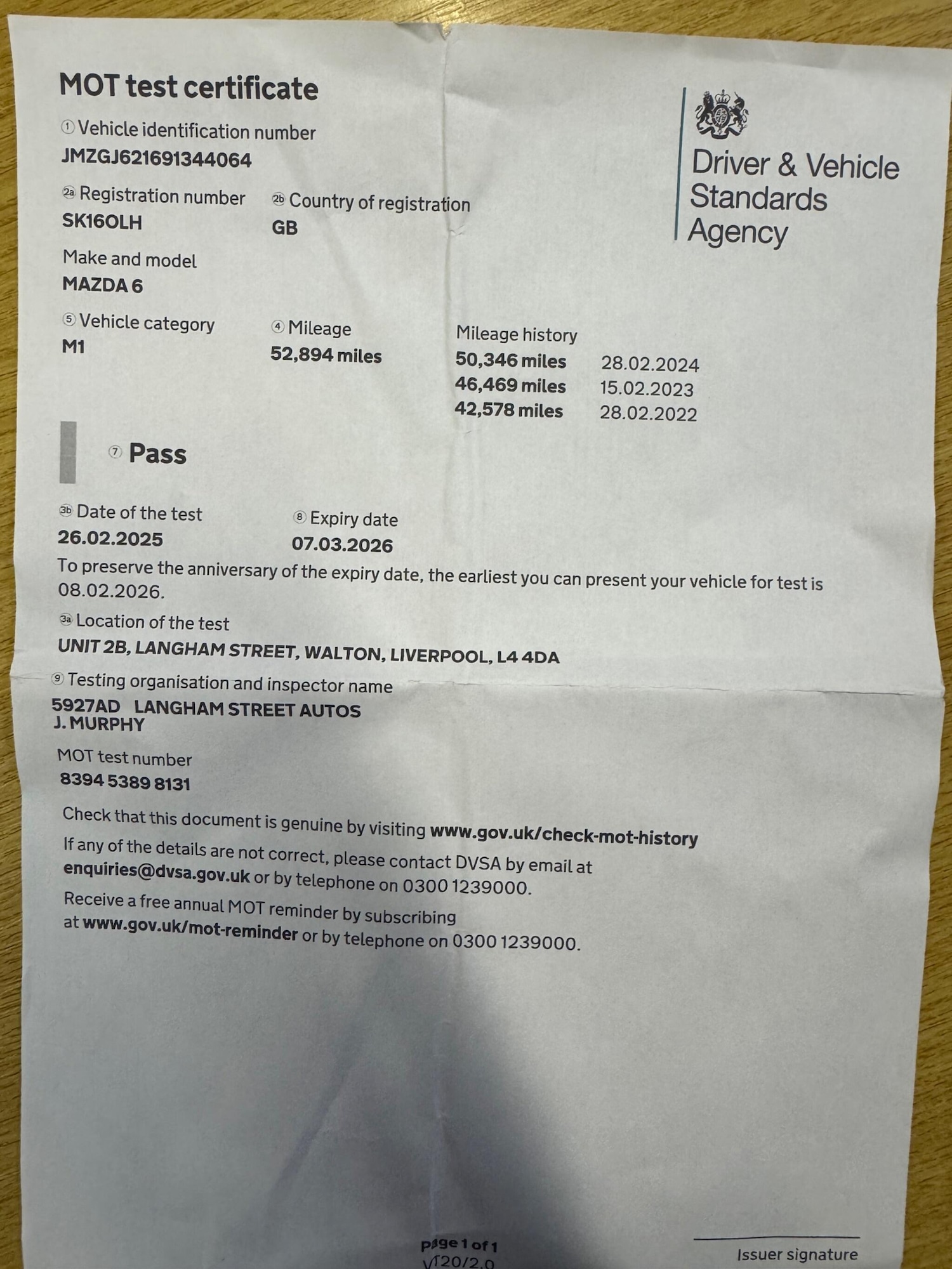 Used Mazda Mazda6 2016 for sale - 77709657: Photo 31