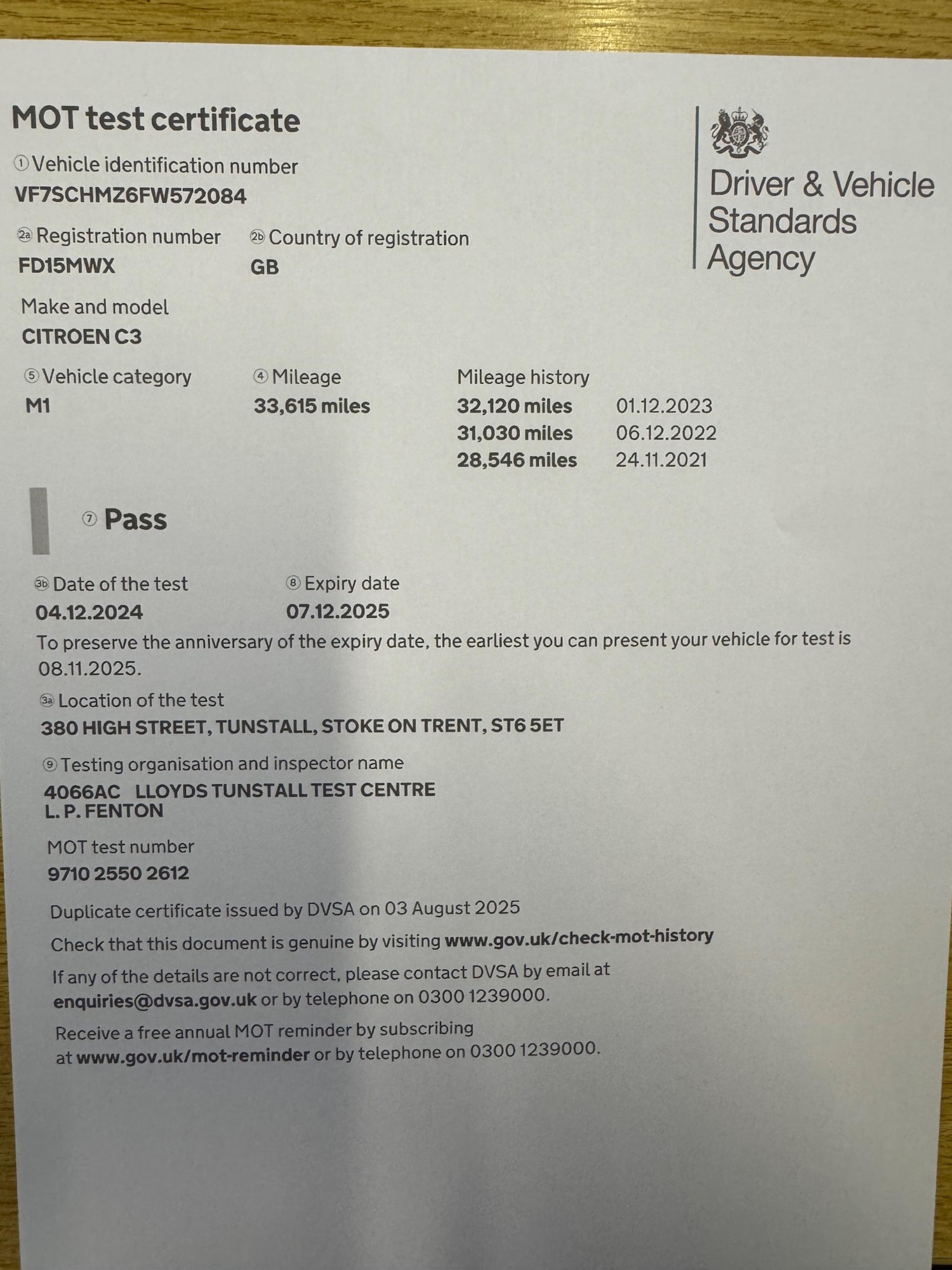 Vehicle 28