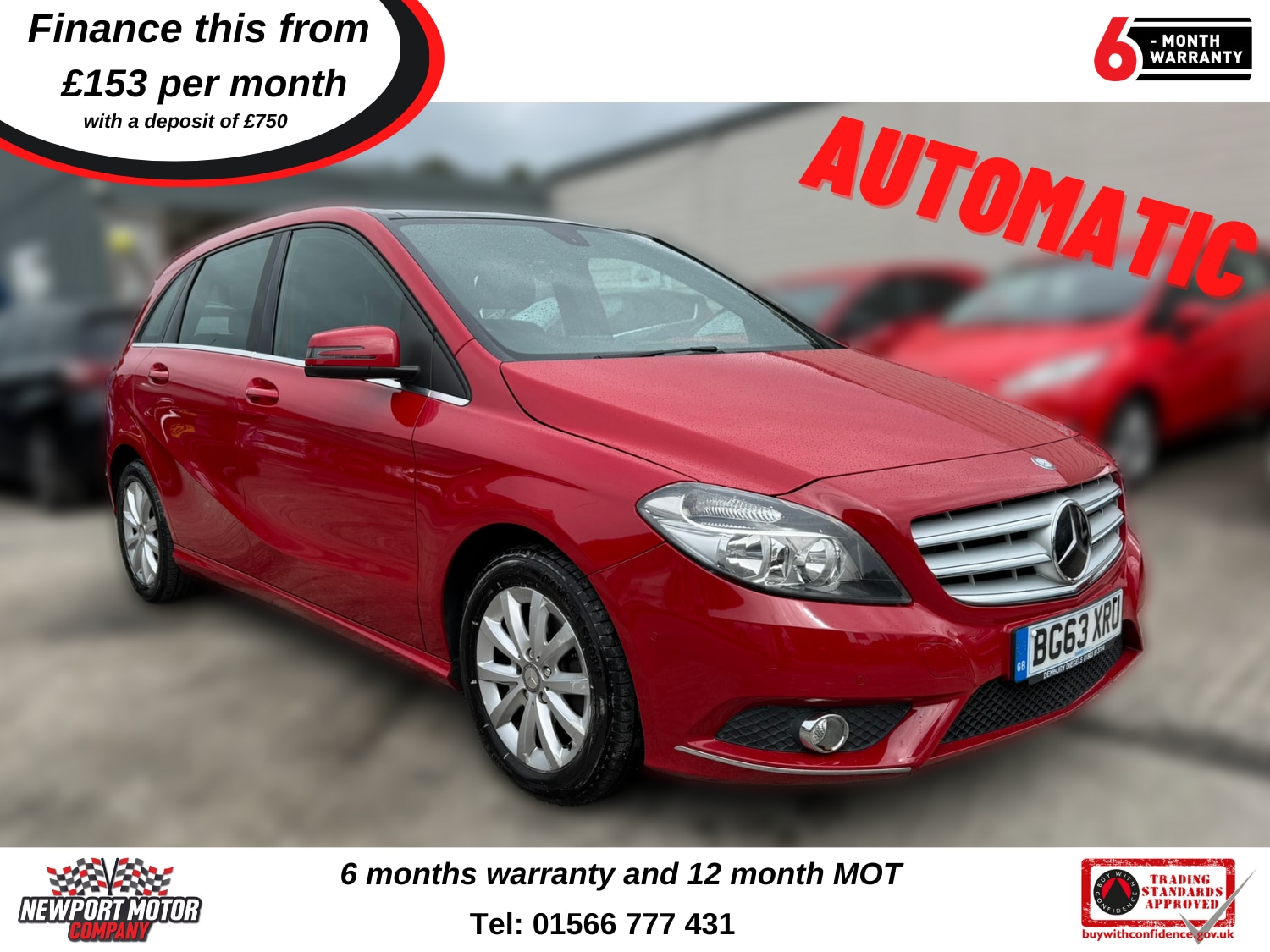 Used Mercedes-Benz B Class 2013 for sale - 75827496: Photo 1