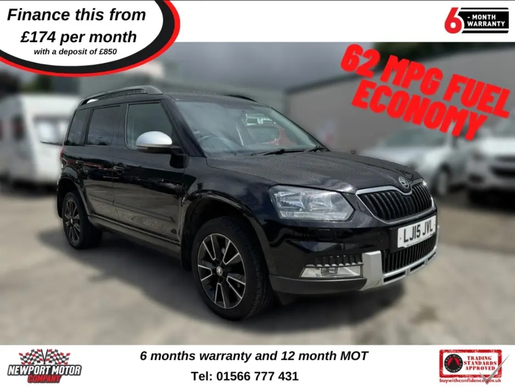Used Skoda Yeti 2015 for sale - 76625204: Photo 3