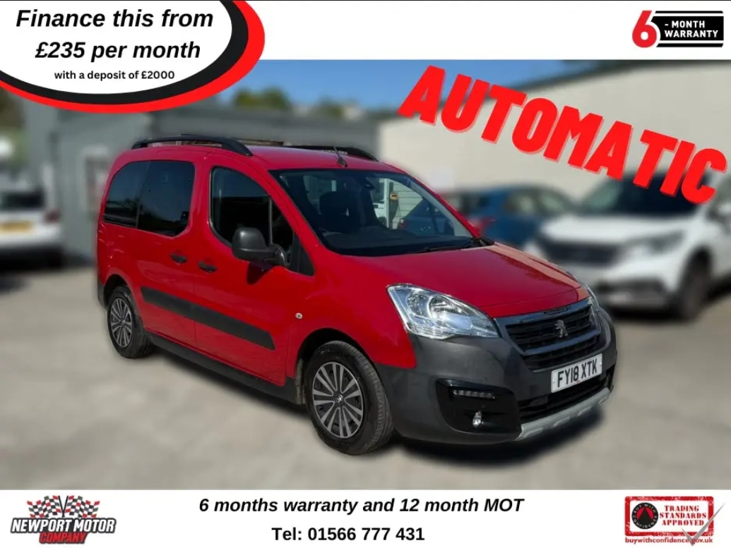 Used Peugeot Partner Tepee 2018 for sale - 76625201: Photo 2