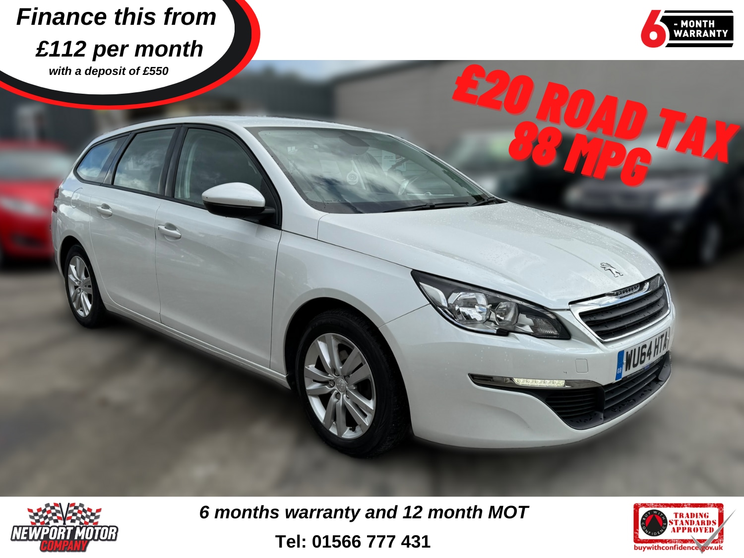 Used Peugeot 308 2014 for sale - 76036299: Photo 1