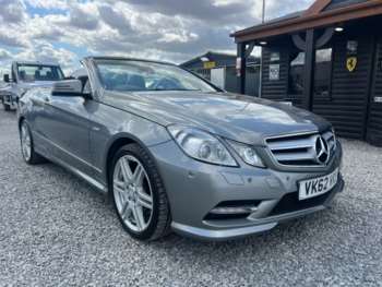 2012 (62) - 2012 62 MERCEDES E220 2.1 CDI BlueEFFICIENCY Sport 2dr Tip Auto 113k FSH