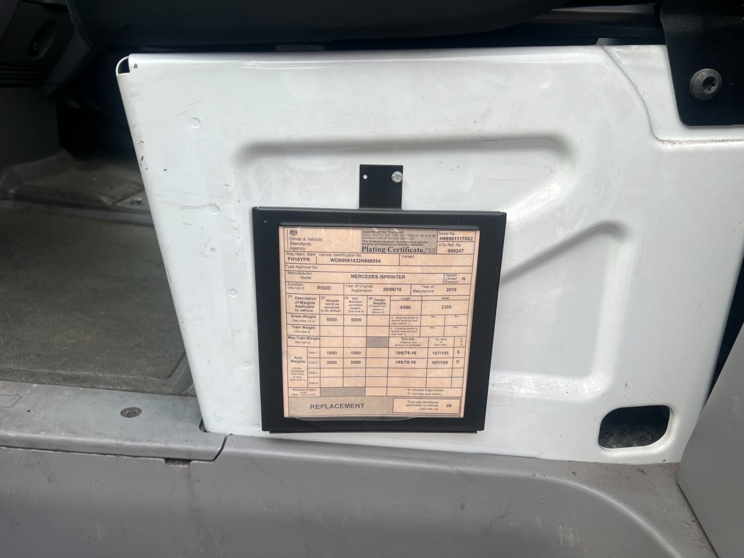 Used Mercedes-Benz Sprinter 2016 for sale - 77877973: Photo 14