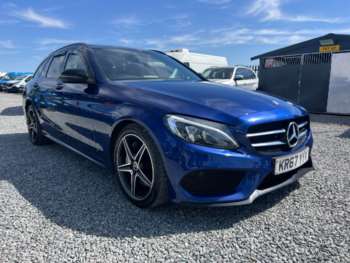 2017 (67) - 2017 MERCEDES C250d AMG Line Premium Plus ESTATE 5dr 9G-Tronic DAB LEATHER
