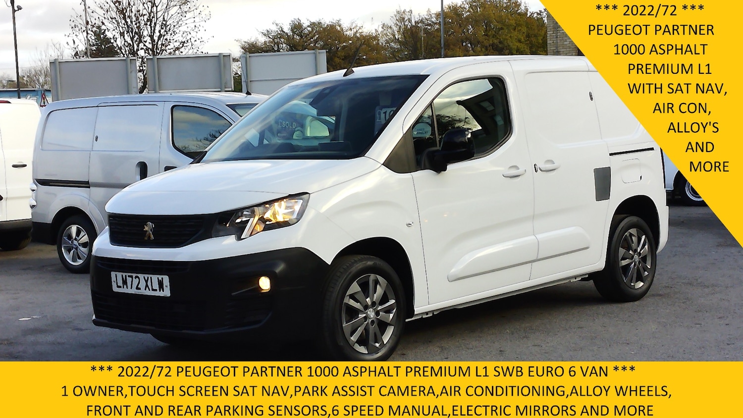 Used Peugeot Partner 2022 for sale - 76599686: Photo 1