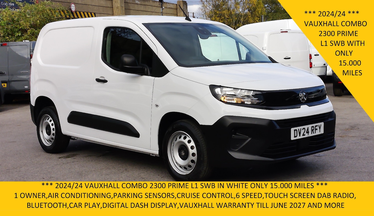 Used Vauxhall Combo 2024 for sale - 76363497: Photo 1