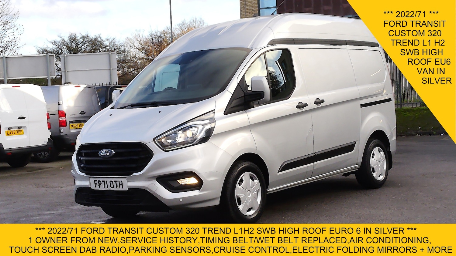 Used Ford Transit Custom 2022 for sale - 76892248: Photo 1