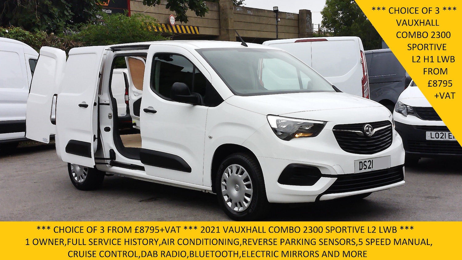 Used Vauxhall Combo 2021 for sale - 76287795: Photo 1