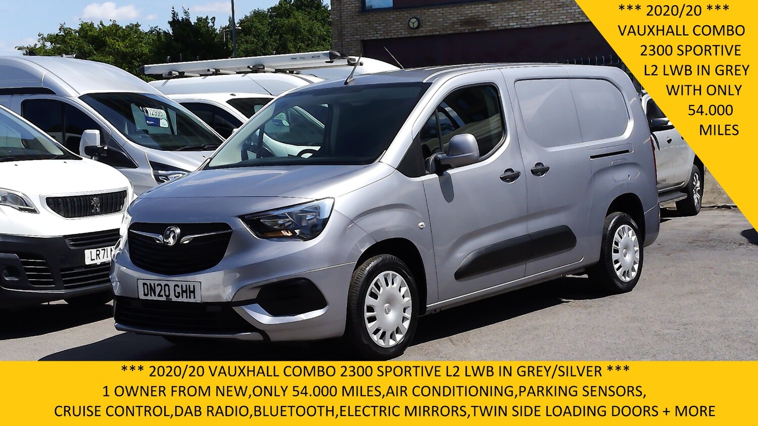 Used Vauxhall Combo 2020 for sale - 75157139: Photo 1