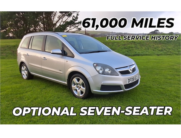 Used Vauxhall Zafira 2008 for sale - 76322142: Photo 1