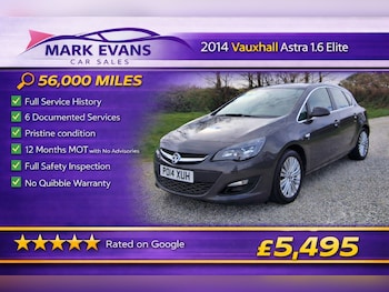 Used Vauxhall Astra 2014 for sale - 77782100: Photo