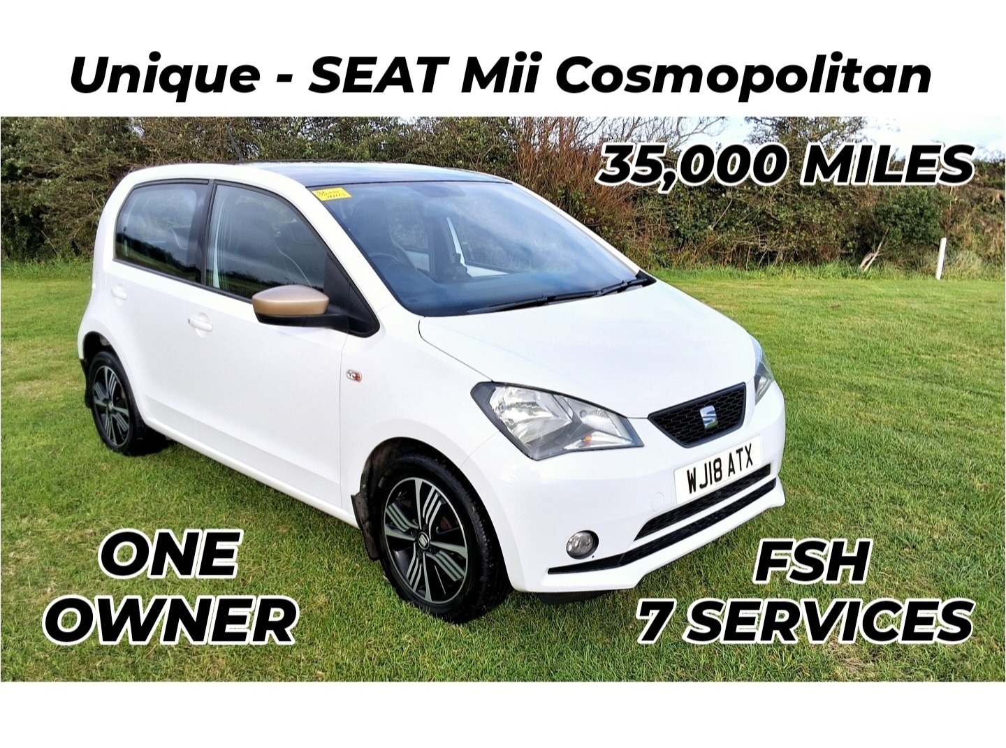 Used SEAT Mii 2018 for sale - 77056524: Photo 1