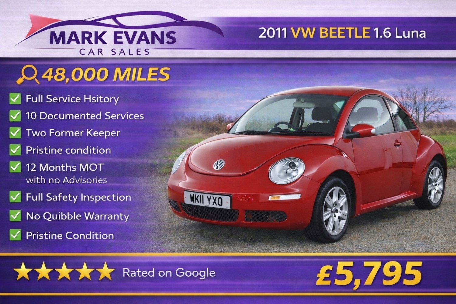 Used Volkswagen Beetle 2011 for sale - 77750367: Photo 1