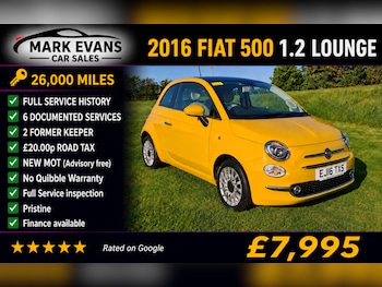 Used Fiat 500 2016 for sale - 78727389: Photo