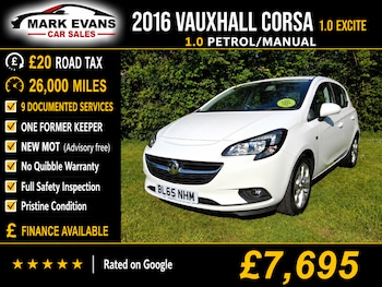 Used Vauxhall Corsa 2016 for sale - 79162573: Photo