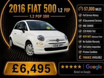 Used Fiat 500 2016 for sale - 79690311: Photo