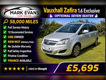 Used Vauxhall Zafira 2013 for sale - 78795079: Photo