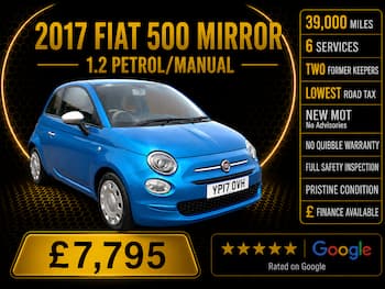 Used Fiat 500 2017 for sale - 79673069: Photo