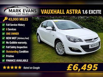 Used Vauxhall Astra 2014 for sale - 78647200: Photo