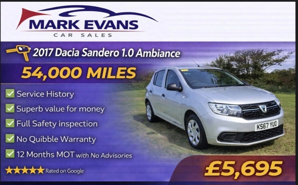 Used Dacia Sandero 2017 for sale - 77873238: Photo 1