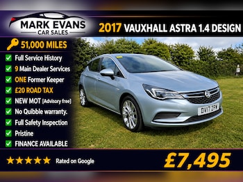 Used Vauxhall Astra 2017 for sale - 78546019: Photo