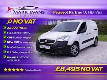 Used Peugeot Partner 2016 for sale - 78317353: Photo