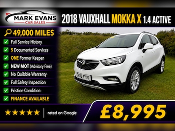 Used Vauxhall Mokka X 2018 for sale - 78885838: Photo