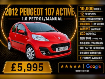 Used Peugeot 107 2012 for sale - 79463958: Photo
