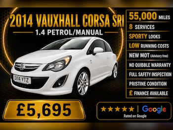 Used Vauxhall Corsa 2014 for sale - 79440456: Photo