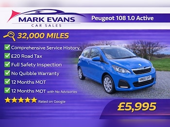 Used Peugeot 108 2016 for sale - 77465862: Photo