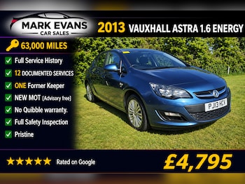 Used Vauxhall Astra 2013 for sale - 78571730: Photo