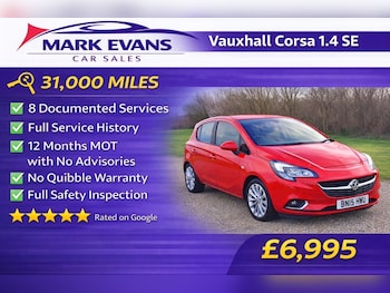 Used Vauxhall Corsa 2015 for sale - 77428478: Photo