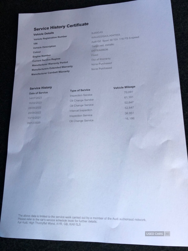 Used Audi Q2 2020 for sale - 76190267: Photo 88